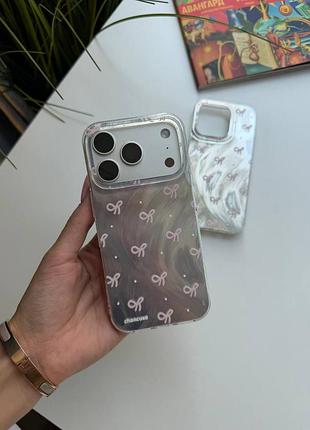 Чохол iphone girl grey pink  арт ch00018