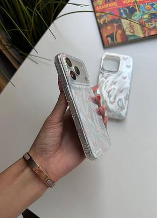 Чохол iphone girl grey pink арт ch00018