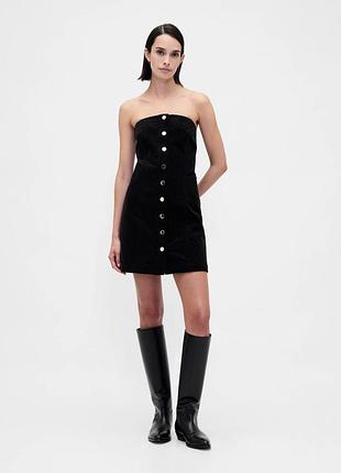 Женское вельветовое мини платье gap