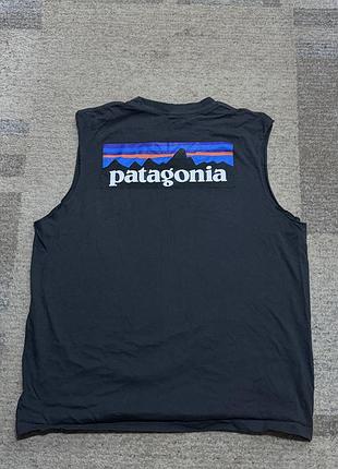 Майка patagonia. футболка безрукавка