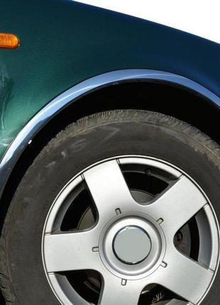 Накладки на арки (4 шт, нержавейка) для volkswagen golf 4 1997-2006 гг