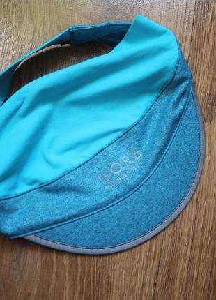 Спортивный беговой козырек кепка козырек gore running wear visor (one size)