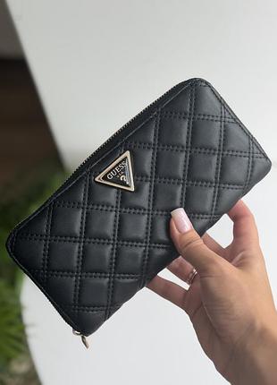 Жіночий гаманець guess чорний