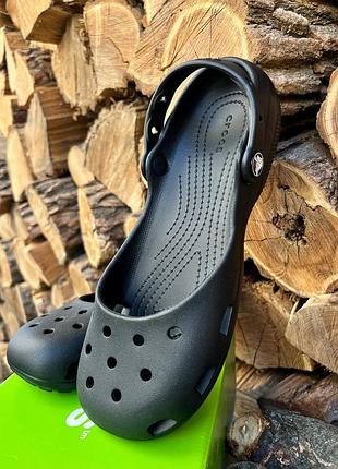 Женские босоножки crocs classic ballet black черные женские босоножки classic ballet black черные