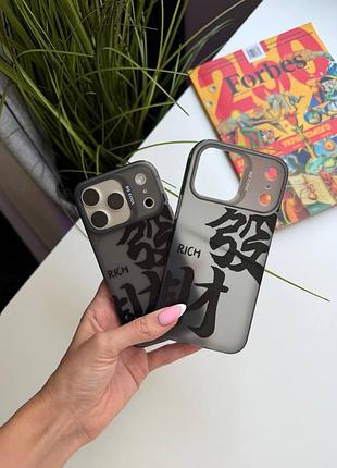 Чохол iphone rich black арт ch00035