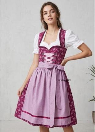 Красивий баварський костюм дирндль плаття esmara розмір m, l, xl, 2xl