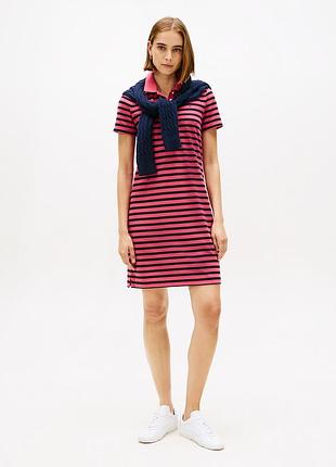 Жіноча сукня-поло tommy hilfiger в смужку
