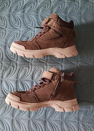 Ботинки на девочку kids shoes raw 36 р 23 см стелька