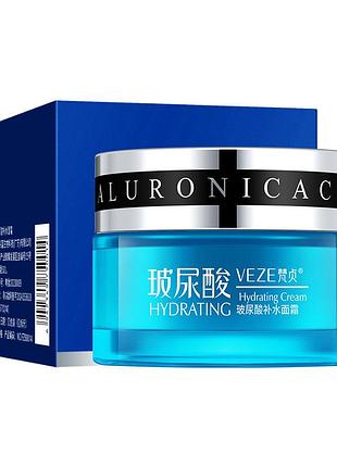 Крем ля обличчя з гіалуроновою кислотою hyaluronic acid veze hydrating cream 50мл