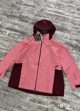 Жіноча куртка дощовик adidas terrex gore tex оригінал вітровка адідас