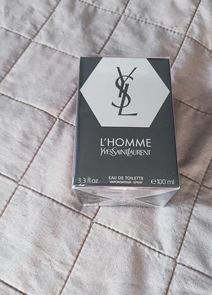 Туалетна чоловіча вода l'homme yvessantlaurent
