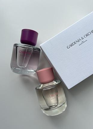 Набір парфумів zara orchid & gardenia