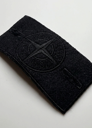 Оригінальний патч stone island ghost piece black чорний нашивка оригінал shadow project vintage