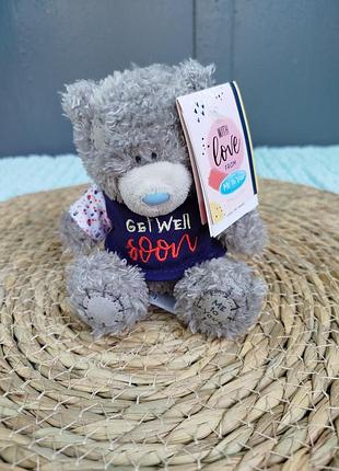 Оригинальный мишка тедди me to you с биркой atty teddy get well soon