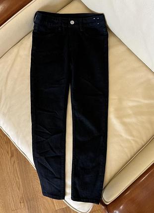 Джинси чорні 8-9 років ріст 134 від skinny fit and denim стан нові без бірки