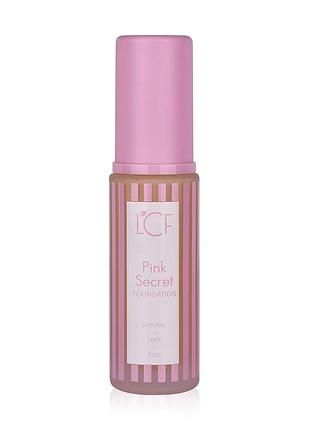 Тональная основа для лица lcf pink secret foundation, тон 2, 30 мл
