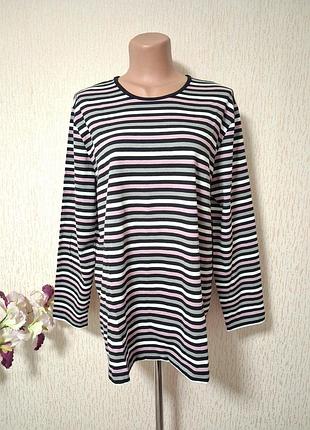 Базовый лонгслив хлопок р. 4xl