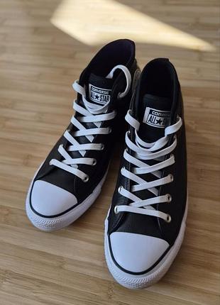 Кеди чоловічі converse chuck taylor all star berkshire boot black