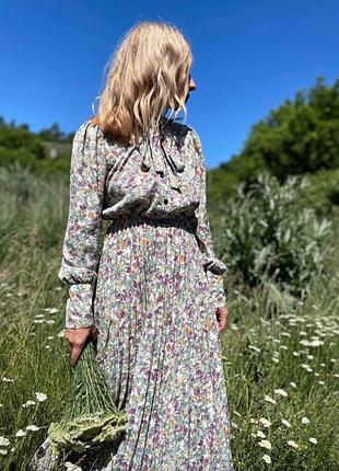 Shein довга квіткова сукня