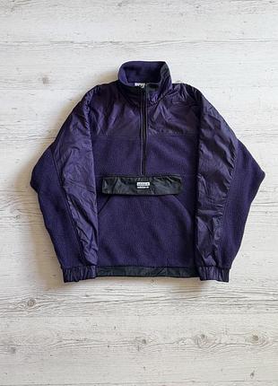 Куртка adidas шерпа плюшева