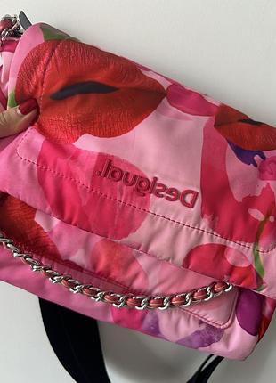 Сумка desigual, рожева 4