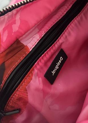 Сумка desigual, рожева 6