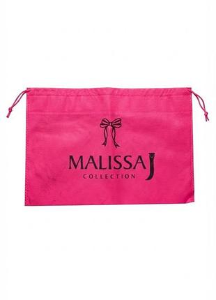 Фирменный брендовый мешочек / пыльник malissa j collection розовый с завязками для хранения