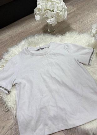 Плотная футболка zara