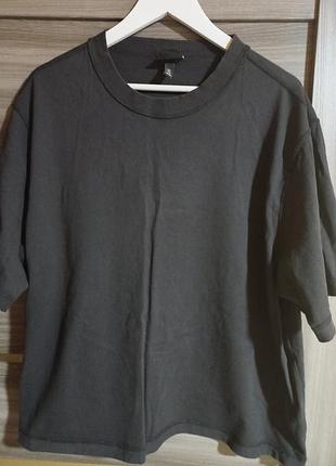 Плотна чоловіча футболка h&m l