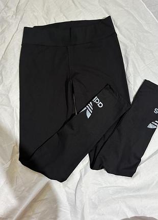 Жіночі чорні лосини adidas