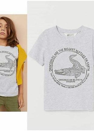 Футболка h&m, р. 8-10 лет