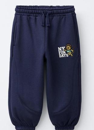 Штани для хлопчика, zara, двухнитка, 5 років, 110 см
