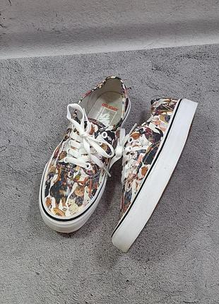 Кросівки vans authentic x aspca кеди жіночі з тваринами