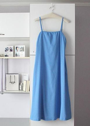 Очень красивое платье из хлопка, вискозы и льна от bonprix