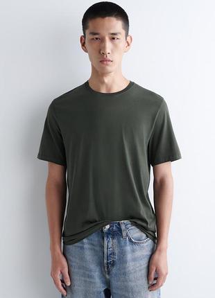 Футболка чоловіча cos cotton crew-neck t-shirt / м