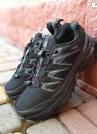 Salomon xt-6 черные с серым