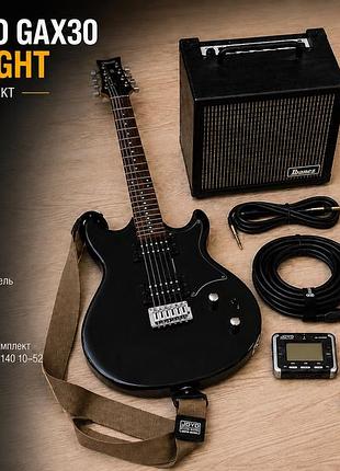 Електрогітара ibanez gio gax30 + комбік — повний комплект