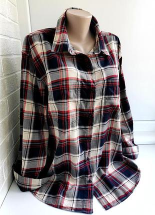 Красивая женская рубашка из хлопка h&m