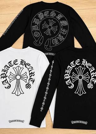 Лонгслів chrome hearts хс-с