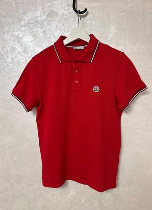 Футболка поло moncler