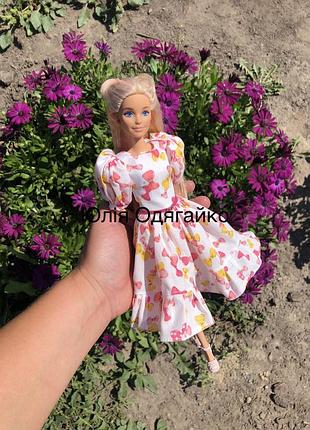 Одяг для ляльки барбі стандарт, сукня. плаття для ляльок barbie