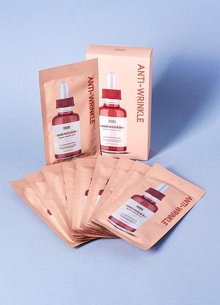 Омолоджуюча ампульна тканинна маска tenzero signature ampoule mask anti-wrinkle, 25 мл