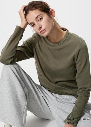 Uniqlo, бавовняний лонгслів, р.s