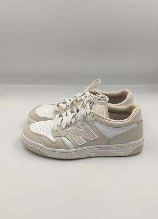 Оригінальні шкіряні кросівки new balance 480 low • розмір 37.5 (23 см)