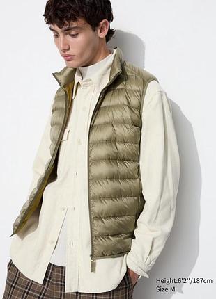 Стильный жилет на пуху uniqlo