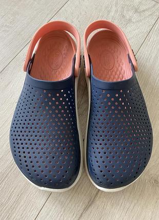 Жіночі crocs literide clog, оригінал, сабо, літні крокси