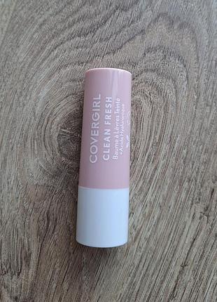 Covergirl clean fresh tinted lip balm (fragrance free) 
американский бальзам-тент для губ 
(без отдушки)