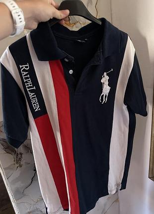 Футболка-поло від бренду polo ralph lauren