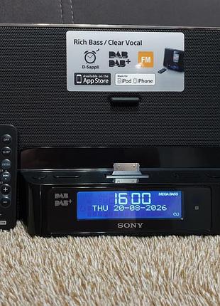 Коллекционная док-станция sony xdr-ds16ip premiumí donking system