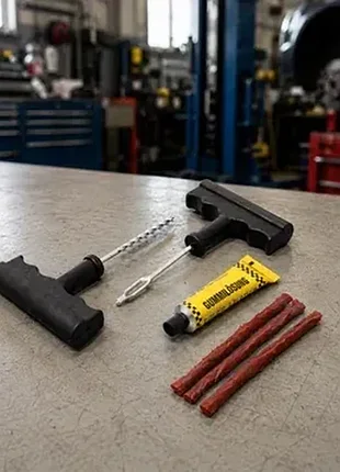 Комплект для ремонту безкамерних шин tubeless tire repair kit